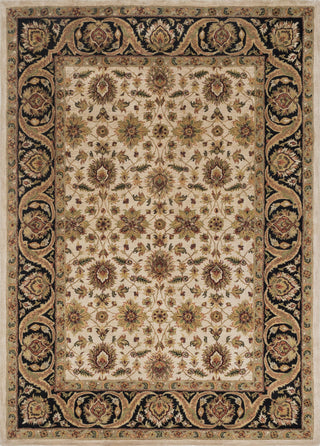 Loloi Elegante EG-02 Ivory / Black Area Rug main image