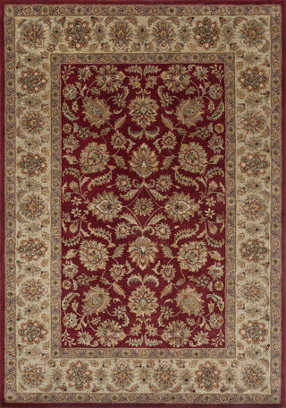 Loloi Elegante EG-05 Red / Sage Area Rug main image