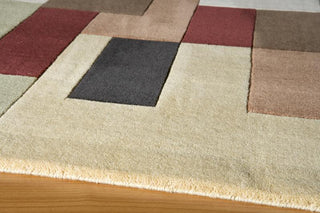 Momeni Elements EL-02 Multi Area Rug Corner Shot