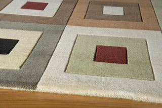 Momeni Elements EL-04 Multi Area Rug Corner Shot