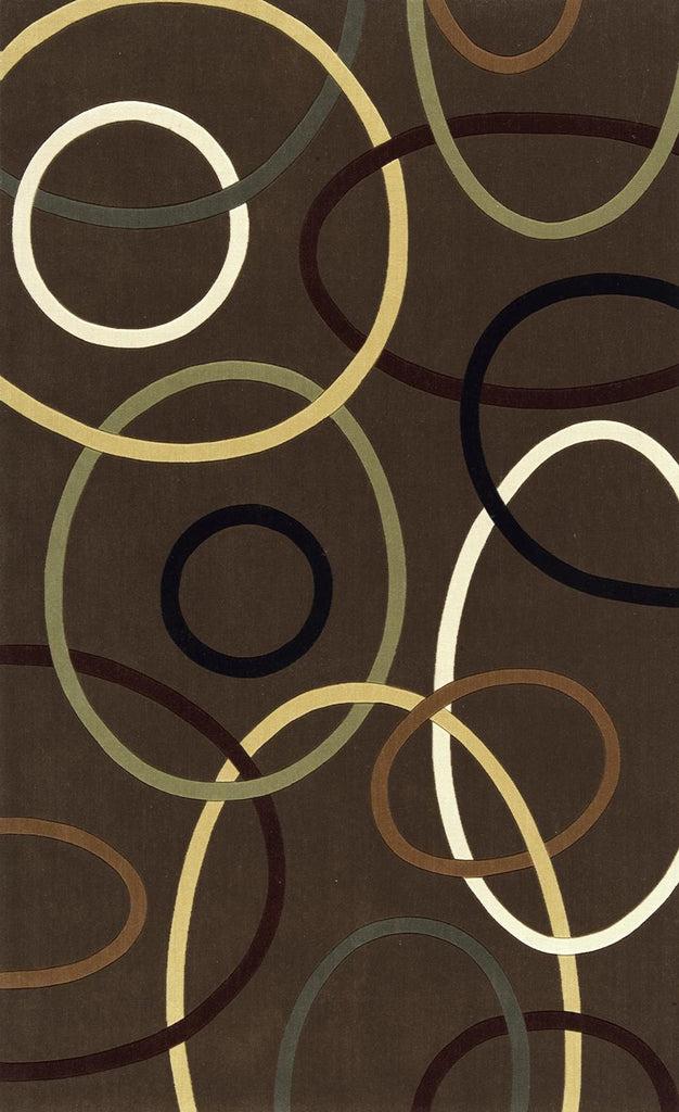 Momeni Elements EL-09 Brown Area Rug main image