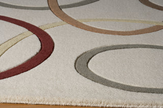 Momeni Elements EL-09 Ivory Area Rug Closeup