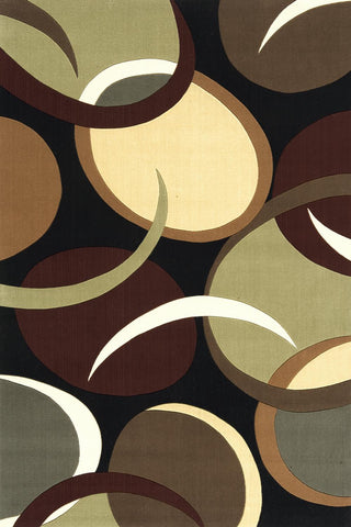 Momeni Elements EL-13 Black Area Rug 