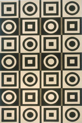 Momeni Elements EL-19 Black Area Rug main image