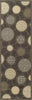 Momeni Elements EL-31 Charcoal Area Rug Closeup