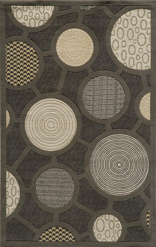 Momeni Elements EL-31 Charcoal Area Rug 