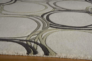 Momeni Elements EL-34 Ivory Area Rug Corner Shot