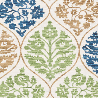 Artistic Weavers Elaine Luke Turquoise/Lime Green Multi Area Rug Swatch