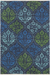 Artistic Weavers Elaine Luke Navy Blue/Turquoise Multi Area Rug main image