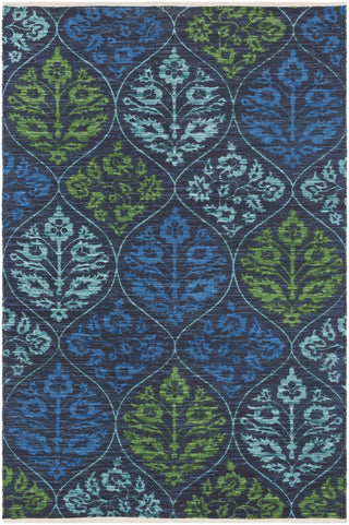 Artistic Weavers Elaine Luke Navy Blue/Turquoise Multi Area Rug main image