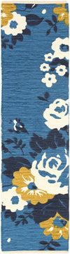 Artistic Weavers Elaine Carter Turquoise/Navy Blue Multi Area Rug Runner