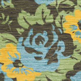 Artistic Weavers Elaine Carter Aqua/Bright Yellow Multi Area Rug Swatch