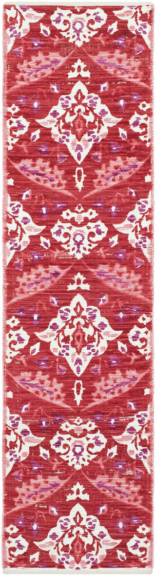 Artistic Weavers Elaine Wyatt Crimson Red/Light Pink Multi Area Rug Runner