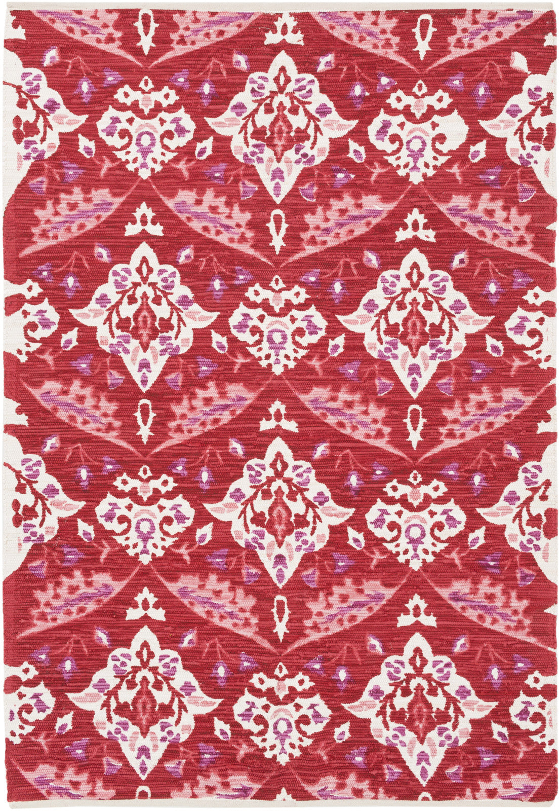 Artistic Weavers Elaine Wyatt Crimson Red/Light Pink Multi Area Rug main image