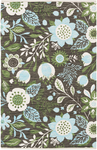 Artistic Weavers Elaine Levi Light Blue/Kelly Green Multi Area Rug main image