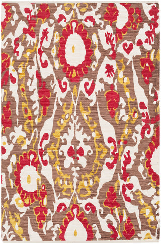 Artistic Weavers Elaine Hudson Poppy Red/Gold Multi Area Rug main image