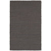 LR Resources Elite 03601 Pewter Hand Woven Area Rug 5' X 7'9''