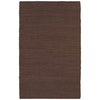 LR Resources Elite 03602 Espresso Area Rug 8' X 10'