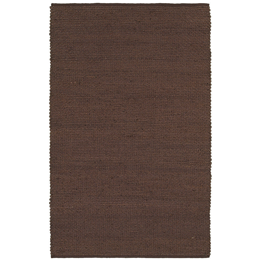 LR Resources Elite 03602 Espresso Hand Woven Area Rug 9' X 12'