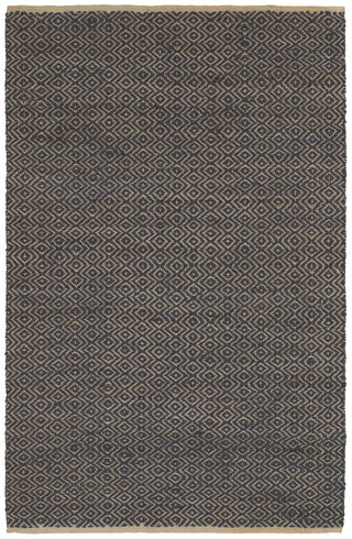 LR Resources Elite 03603 Indigo Hand Woven Area Rug 8' X 10'