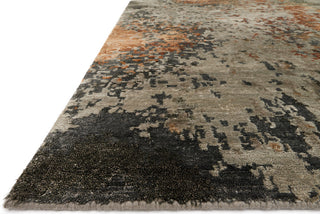 Loloi Elixir EH-07 Copper/Graphite Area Rug Corner Feature