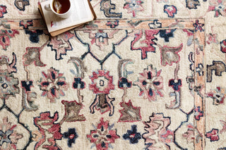 Loloi II Elka ELK-02 Ivory/Multi Area Rug Close Up