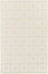 Surya Elliot ELL-1000 White Area Rug by DwellStudio 5' X 7'6''