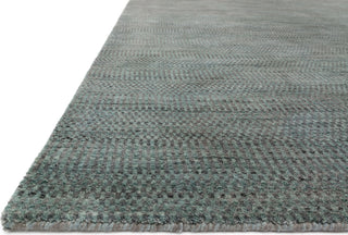 Loloi Elliot EK-01 Aqua/Slate Area Rug Corner Image