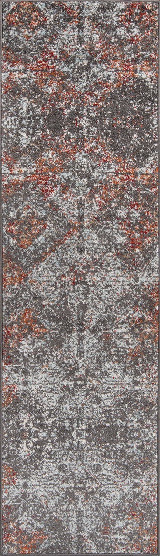 Momeni Ellsworth ELL-1 Grey Area Rug Runner Image