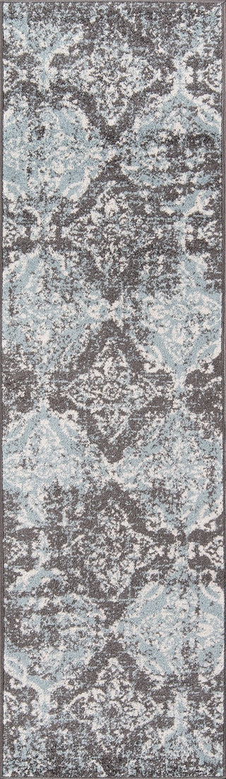 Momeni Ellsworth ELL-2 Grey Area Rug Runner Image