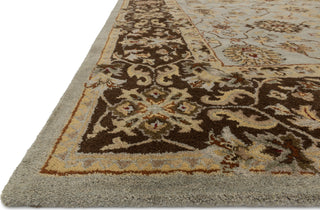 Loloi Elmwood EW-03 Blue / Brown Area Rug Corner Shot