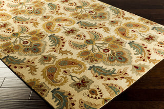 Surya Ellora ELO-4001 Beige Hand Tufted Area Rug 5x8 Corner