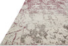 Loloi Elsa EF-06 Berry Area Rug 5' X 8' Corner Shot