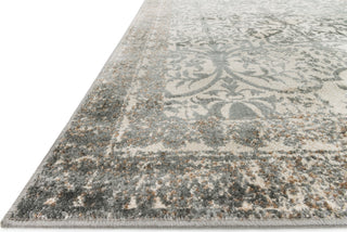 Loloi Elton EO-02 Ivory / Slate Area Rug Corner Shot