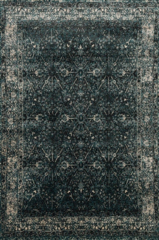 Loloi Elton EO-05 Peacock / Slate Area Rug Main Feature