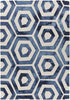 Chandra Elvo ELV-33901 Blue/White Area Rug main image