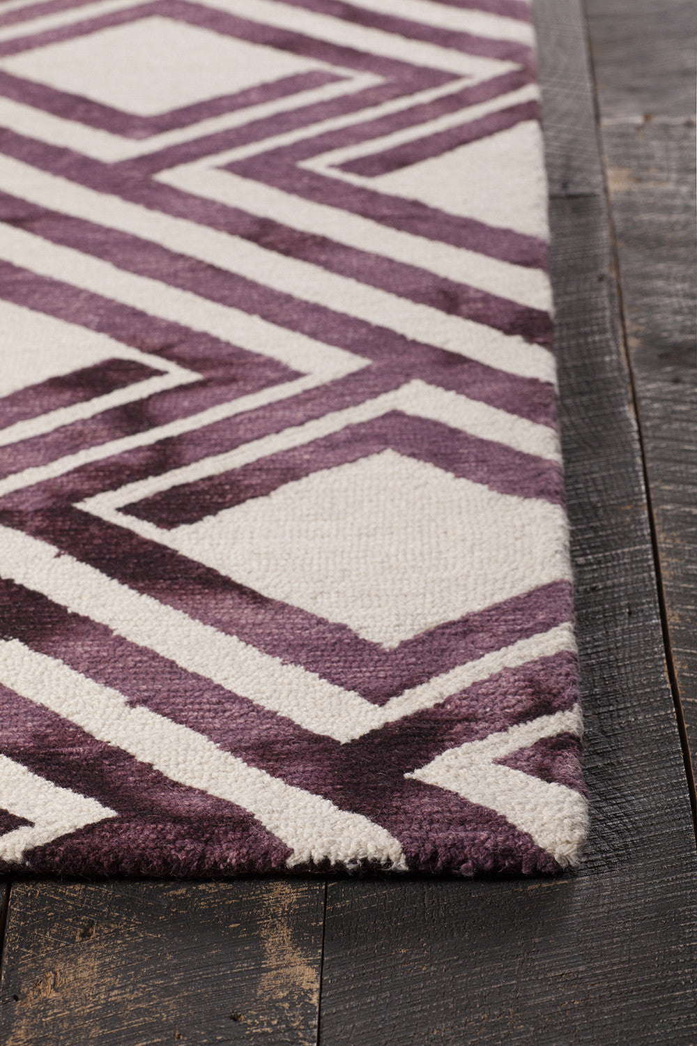 Chandra Elvo ELV-33903 Area Rug Corner Shot Feature