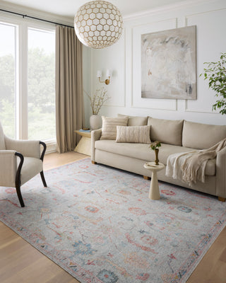 Loloi II Elysium ELY-01 Pebble/Multi Area Rug Lifestyle Image Feature