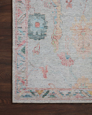 Loloi II Elysium ELY-01 Pebble/Multi Area Rug Corner Image