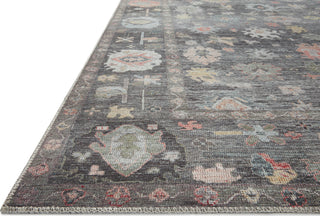 Loloi II Elysium ELY-03 Charcoal/Multi Area Rug Corner Image