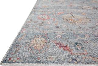 Loloi II Elysium ELY-04 Denim/Multi Area Rug Corner Image