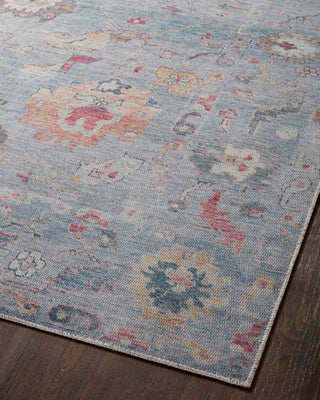 Loloi II Elysium ELY-04 Denim/Multi Area Rug Angle Image