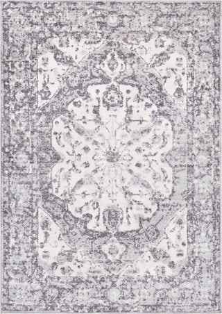 Surya Elaziz ELZ-2310 Medium Gray Light Black White Area Rug main image