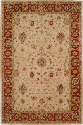 Kalaty Empire EM-280 Ivory/Rust Area Rug main image