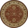 Kalaty Empire EM-281 Rust/Ivory Area Rug Round