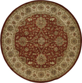 Kalaty Empire EM-281 Rust/Ivory Area Rug Round