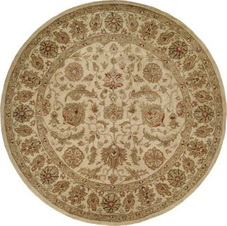 Kalaty Empire EM-285 Ivory Area Rug Round