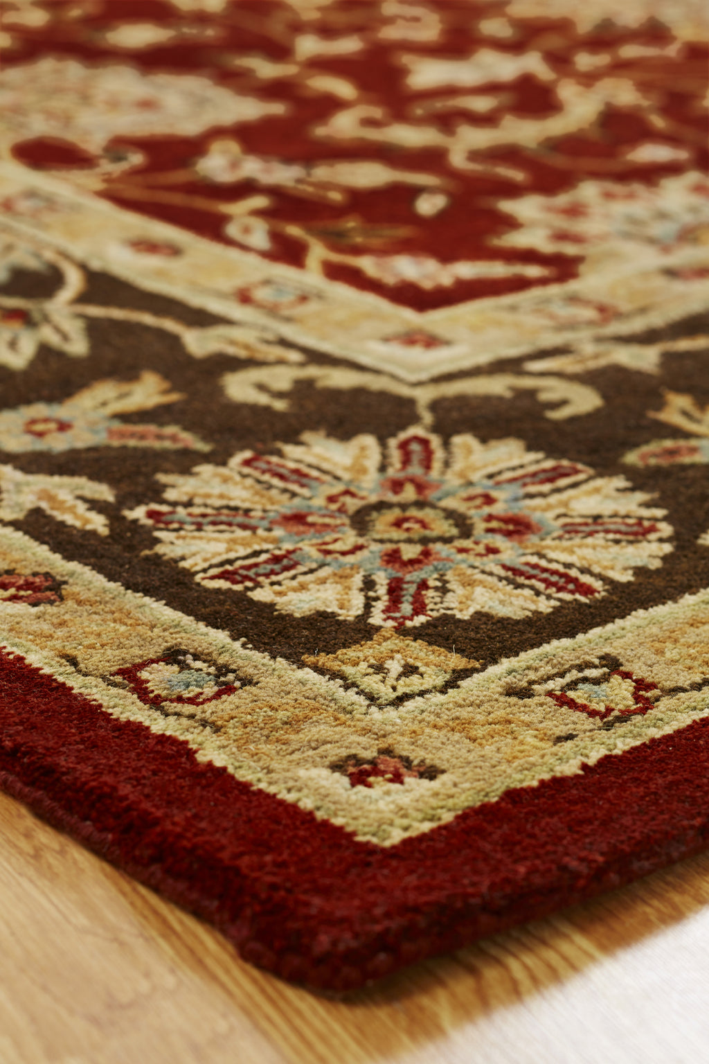 Kalaty Empire EM289 Rust/Brown Area Rug Incredible Rugs and Decor