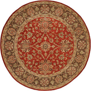 Kalaty Empire EM-289 Rust/Brown Area Rug Round