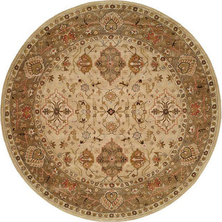 Kalaty Empire EM-291 Beige/Brown Area Rug Round